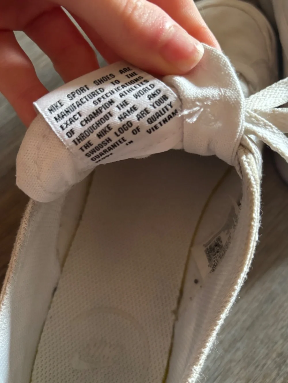 Canvas Nike Sneakers - dirty